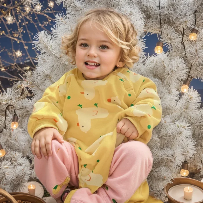 Long Sleeve Baby Bodysuits Cotton Toddler Onesies Winter Clothing Warm with Hat Cute