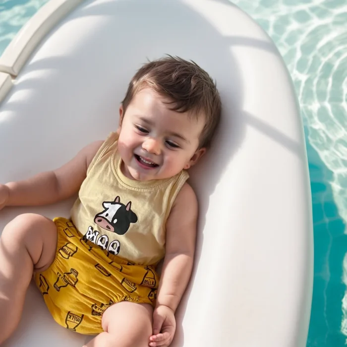 Sanlutoz Cotton Baby Boys Sleeveless Clothing Sets Summer Infants Outfits Sets Cute Casual