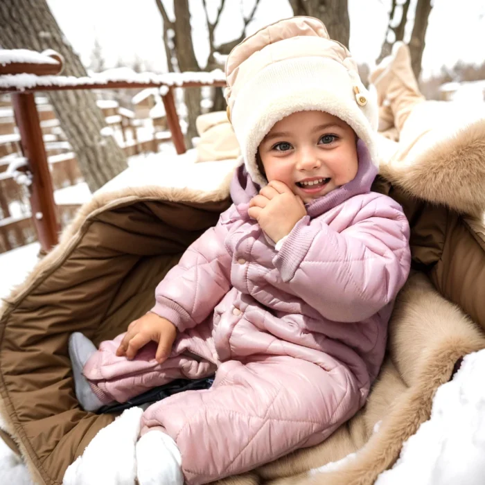 Sanlutoz Winter Thicken Fleece Long Sleeve Baby Rompers Warm Toddler Clothing Casual